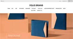 Desktop Screenshot of foliobrand.com